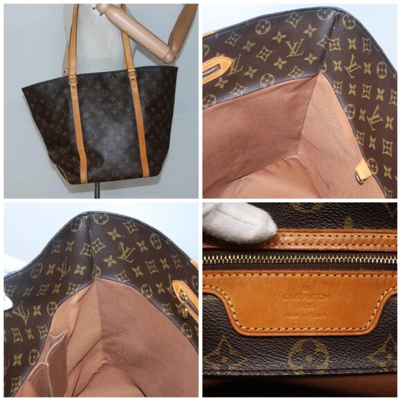 LOUIS VUITTON Monogram Sac Shopping Tote Bag - Picture 14 of 14